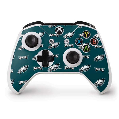 NFL Philadelphia Eagles Blitz Series Xbox One S Controller Skin