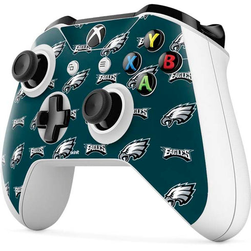 NFL Philadelphia Eagles Blitz Series Xbox One S Controller Skin