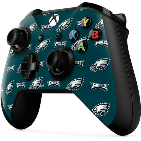 NFL Philadelphia Eagles Blitz Series Xbox One X Controller Skin