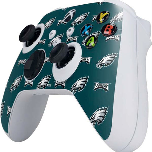 NFL Philadelphia Eagles Blitz Series Xbox Series S Controller Skin