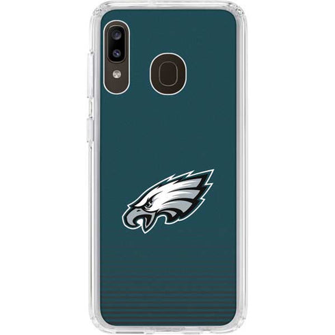 NFL Philadelphia Eagles Breakaway Galaxy A20 Clear Case