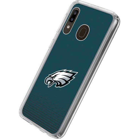 NFL Philadelphia Eagles Breakaway Galaxy A20 Clear Case
