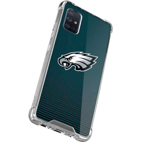 NFL Philadelphia Eagles Breakaway Galaxy A51 5G Clear Case