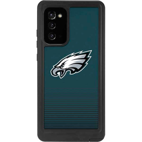 NFL Philadelphia Eagles Breakaway Galaxy Note20 5G Waterproof Case