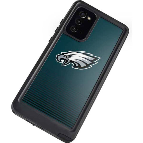 NFL Philadelphia Eagles Breakaway Galaxy Note20 5G Waterproof Case