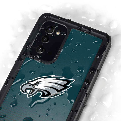 NFL Philadelphia Eagles Breakaway Galaxy Note20 5G Waterproof Case