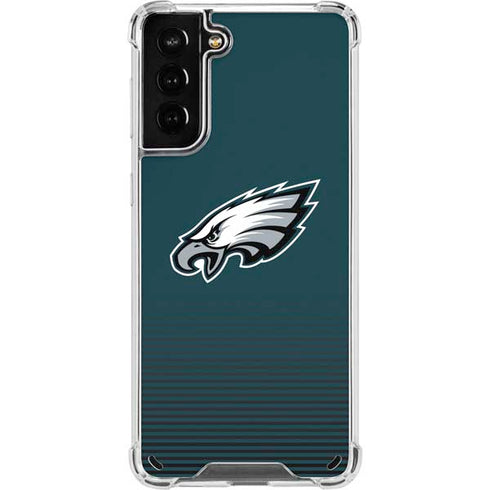 NFL Philadelphia Eagles Breakaway Galaxy S21 Plus 5G Clear Case