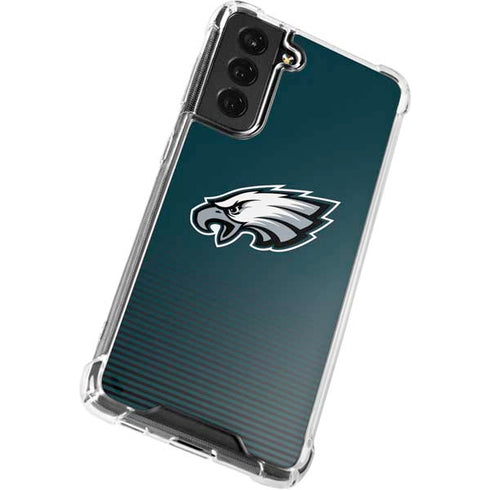 NFL Philadelphia Eagles Breakaway Galaxy S22 Plus Clear Case
