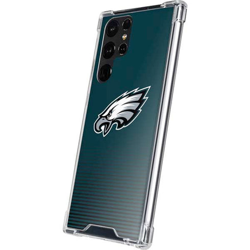 NFL Philadelphia Eagles Breakaway Galaxy S22 Ultra Clear Case