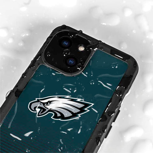 NFL Philadelphia Eagles Breakaway iPhone 13 Mini Waterproof Case