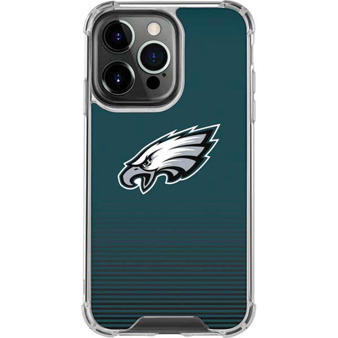 NFL Philadelphia Eagles Breakaway iPhone 13 Pro Clear Case