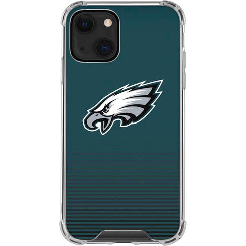 NFL Philadelphia Eagles Breakaway iPhone 14 Plus Clear Case