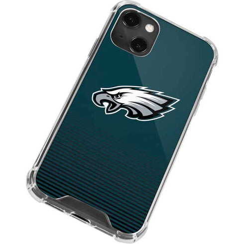 NFL Philadelphia Eagles Breakaway iPhone 15 Plus Clear Case