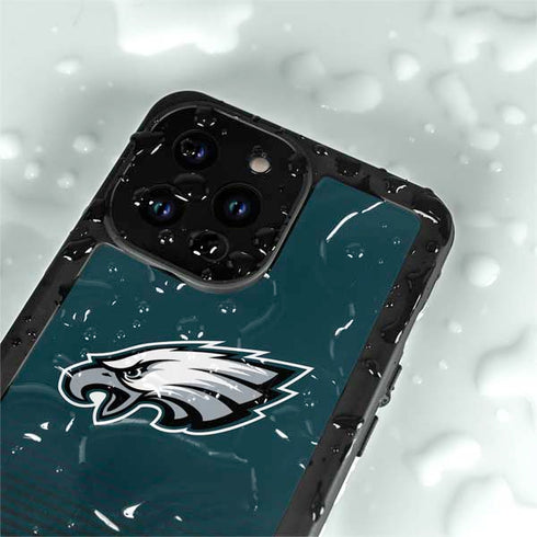 NFL Philadelphia Eagles Breakaway iPhone 14 Pro Waterproof Case