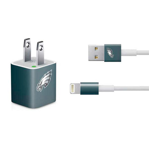 NFL Philadelphia Eagles Breakaway iPhone Charger (5W USB) Skin