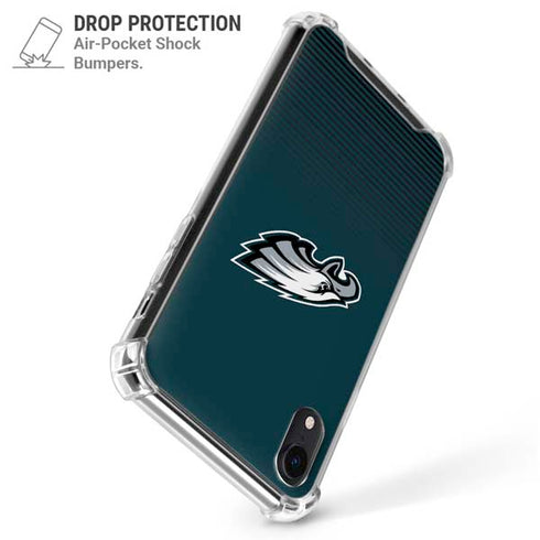 NFL Philadelphia Eagles Breakaway iPhone XR Clear Case