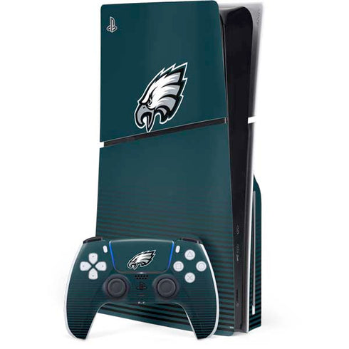 NFL Philadelphia Eagles Breakaway PS5 Slim Disk Bundle Skin