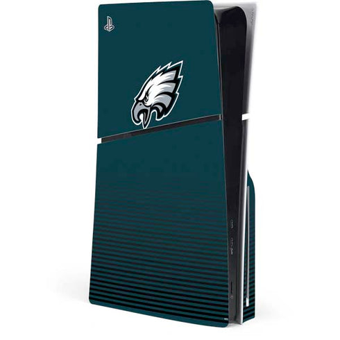 NFL Philadelphia Eagles Breakaway PS5 Slim Disk Console Skin