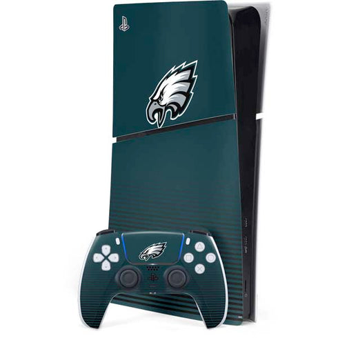 NFL Philadelphia Eagles Breakaway PS5 Slim Digital Edition Bundle Skin