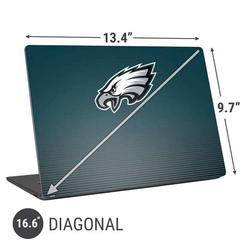 NFL Philadelphia Eagles Breakaway Universal Laptop 16.6in (13.4 x 9.7in) Skin