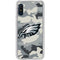 NFL Philadelphia Eagles Camo Galaxy A10e Clear Case