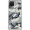 NFL Philadelphia Eagles Camo Galaxy A12 Clear Case