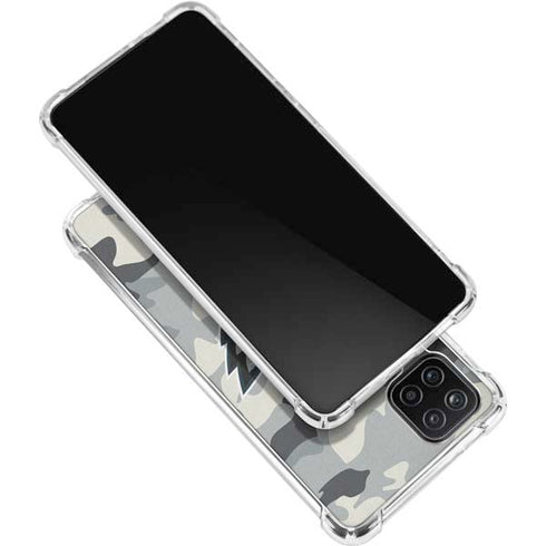 NFL Philadelphia Eagles Camo Galaxy A12 Clear Case