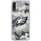 NFL Philadelphia Eagles Camo Galaxy A50 Clear Case