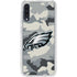 NFL Philadelphia Eagles Camo Galaxy A50 Clear Case