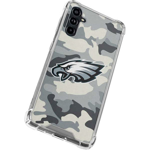 NFL Philadelphia Eagles Camo Galaxy A54 5G Clear Case