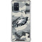 NFL Philadelphia Eagles Camo Galaxy A71 5G Clear Case