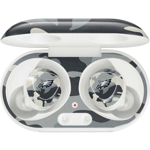 NFL Philadelphia Eagles Camo Galaxy Buds Plus Skin