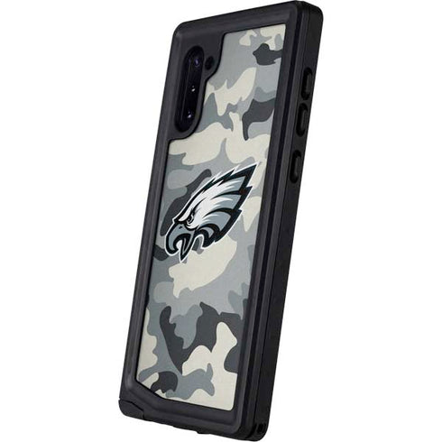 NFL Philadelphia Eagles Camo Galaxy Note 10 Waterproof Case