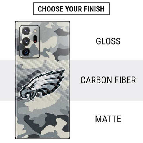 NFL Philadelphia Eagles Camo Galaxy Note20 Ultra 5G Skin