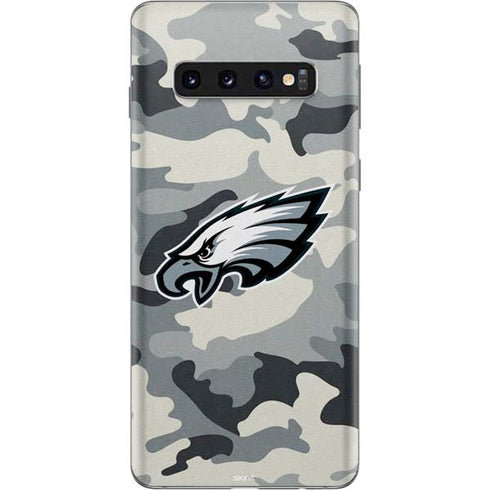 NFL Philadelphia Eagles Camo Galaxy S10 Skin
