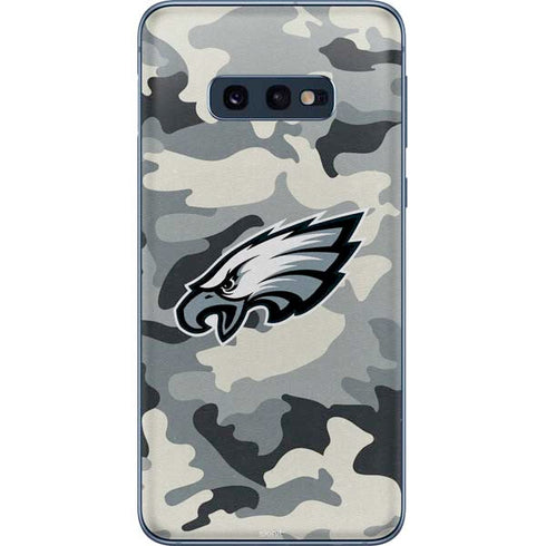 NFL Philadelphia Eagles Camo Galaxy S10e Skin