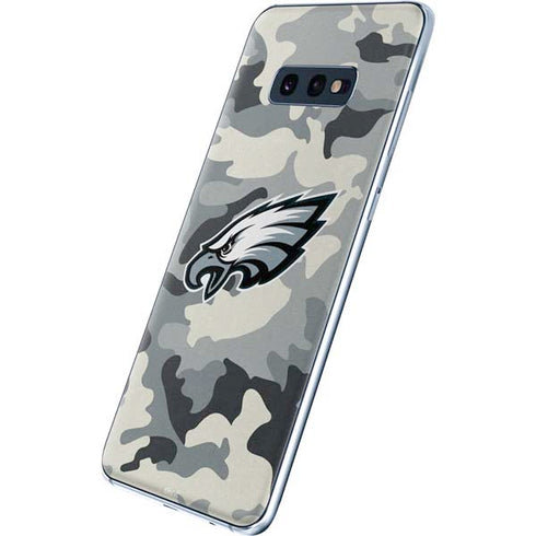 NFL Philadelphia Eagles Camo Galaxy S10e Skin