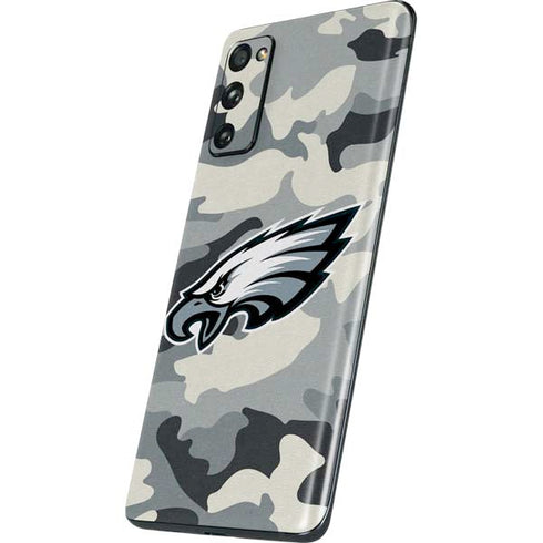 NFL Philadelphia Eagles Camo Galaxy S20 Fan Edition Skin
