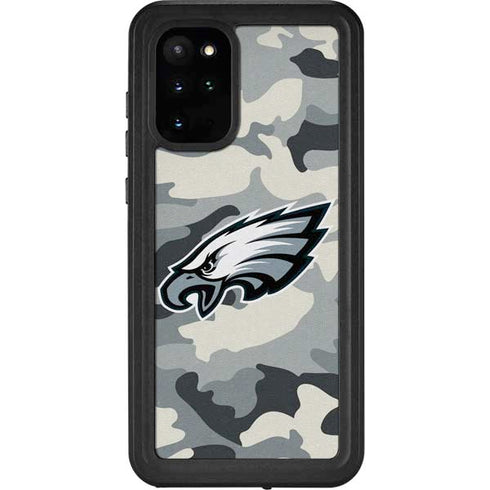 NFL Philadelphia Eagles Camo Galaxy S20 Plus Waterproof Case