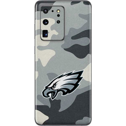 NFL Philadelphia Eagles Camo Galaxy S20 Ultra 5G Skin