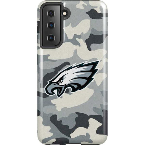 NFL Philadelphia Eagles Camo Galaxy S21 5G Pro Case
