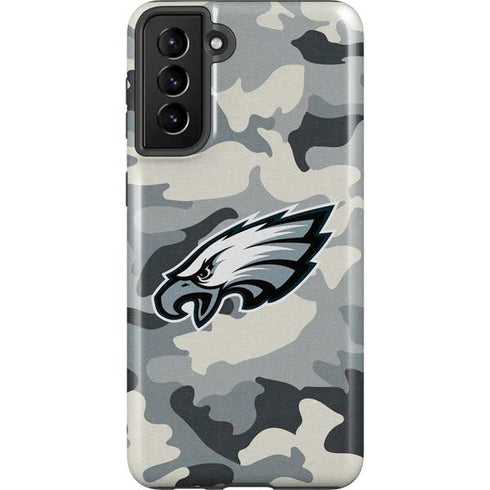 NFL Philadelphia Eagles Camo Galaxy S21 Plus 5G Pro Case