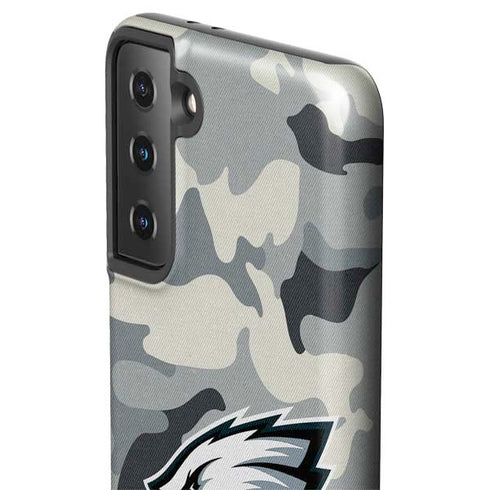 NFL Philadelphia Eagles Camo Galaxy S21 Plus 5G Pro Case
