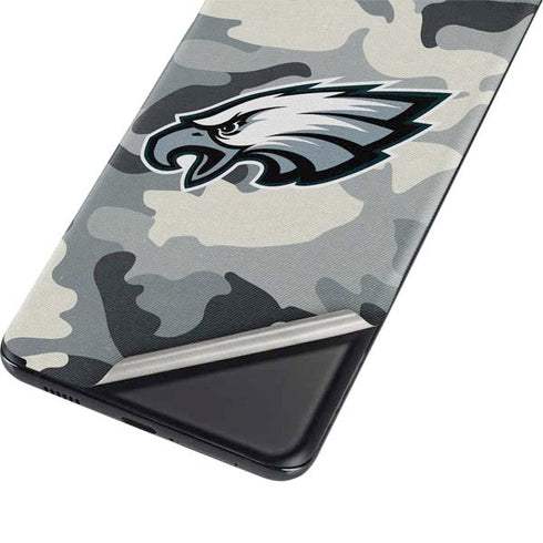NFL Philadelphia Eagles Camo Galaxy S21 Ultra 5G Skin