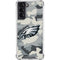 NFL Philadelphia Eagles Camo Galaxy S22 Clear Case
