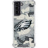 NFL Philadelphia Eagles Camo Galaxy S22 Clear Case