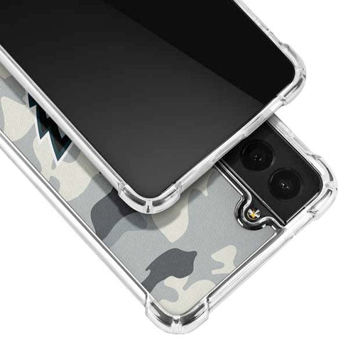NFL Philadelphia Eagles Camo Galaxy S22 Plus Clear Case