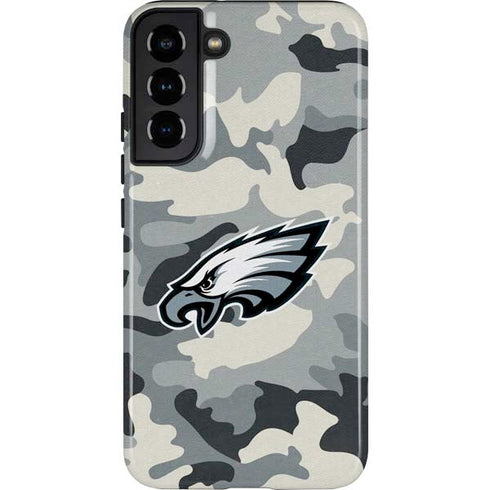 NFL Philadelphia Eagles Camo Galaxy S22 Plus Pro Case