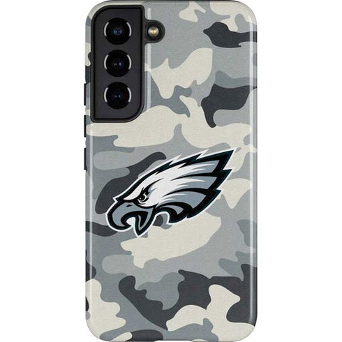 NFL Philadelphia Eagles Camo Galaxy S22 Pro Case
