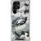 NFL Philadelphia Eagles Camo Galaxy S22 Ultra Clear Case